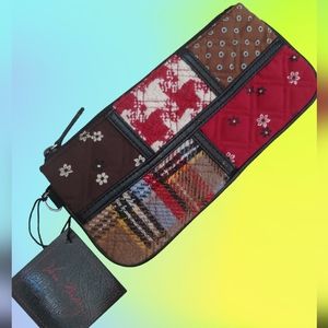 Vera Bradley limited collection wallet patchwork